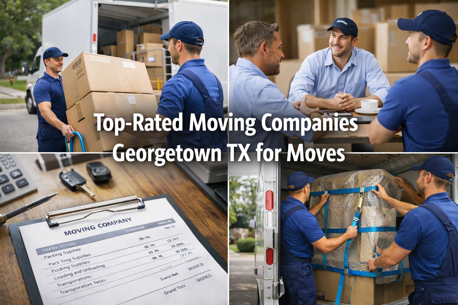 Moving Companies Georgetown TX for Moves
