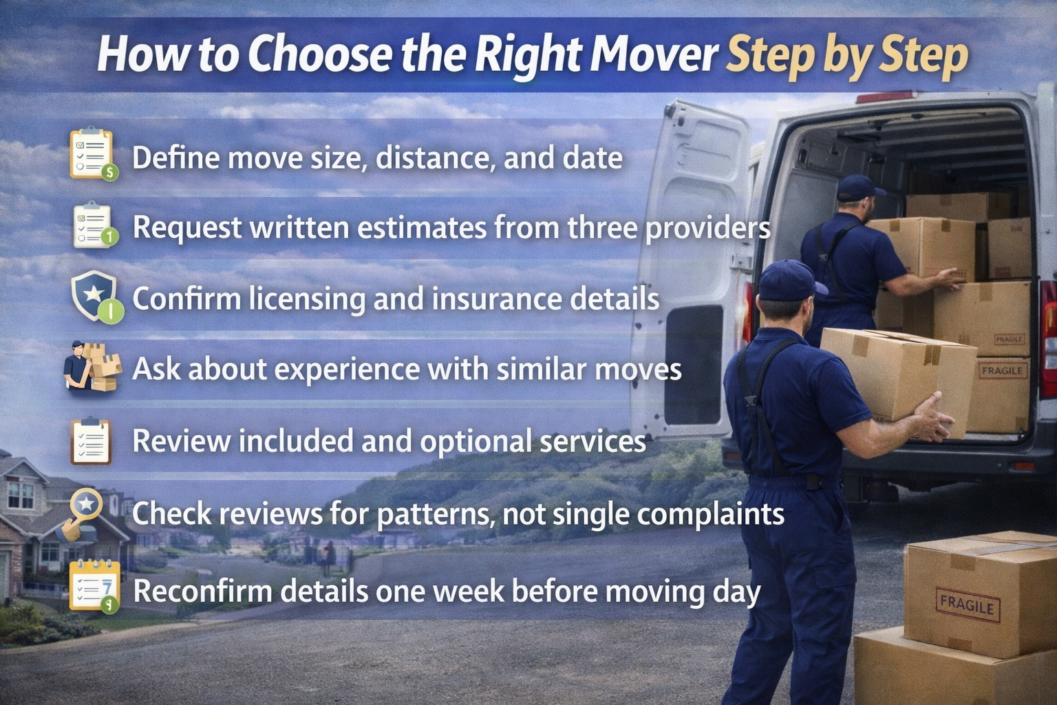 choose right mover
