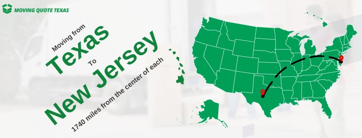 map moving from texas to new jersey