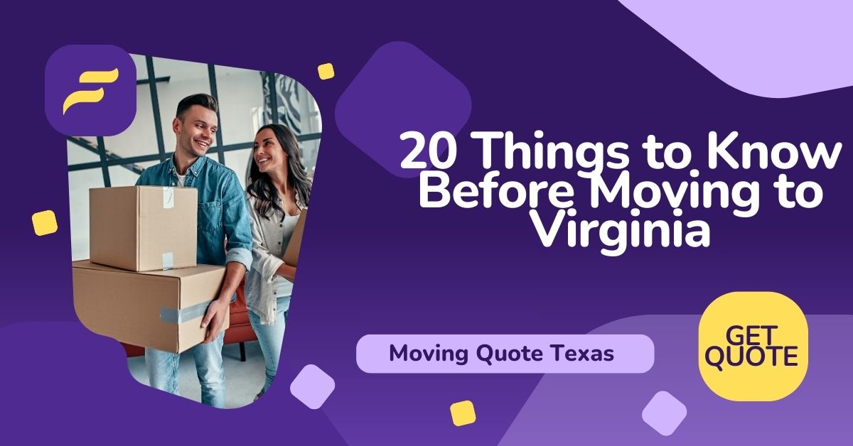 things to know before moving to virginia